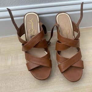 Jessica Simpson Wedges 8m brown